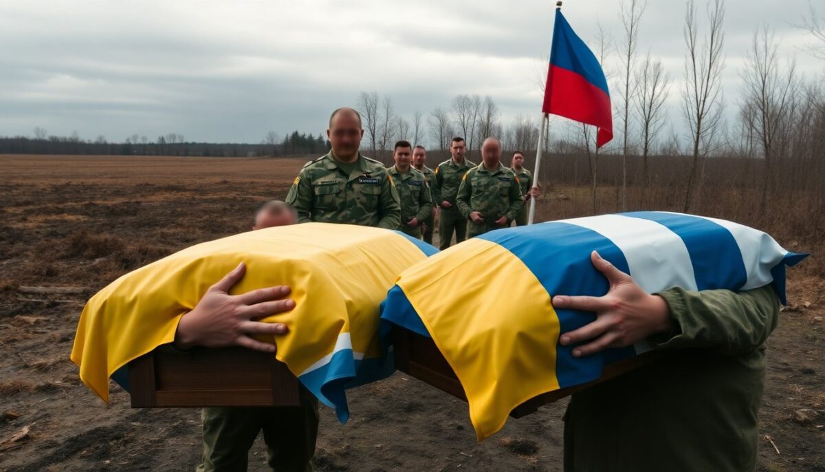 Scambio di corpi tra Russia e Ucraina: oltre mille soldati restituiti