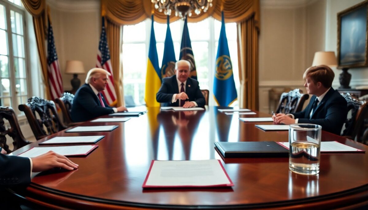 Summit per la Pace in Ucraina: Trump e Zelensky a Confronto