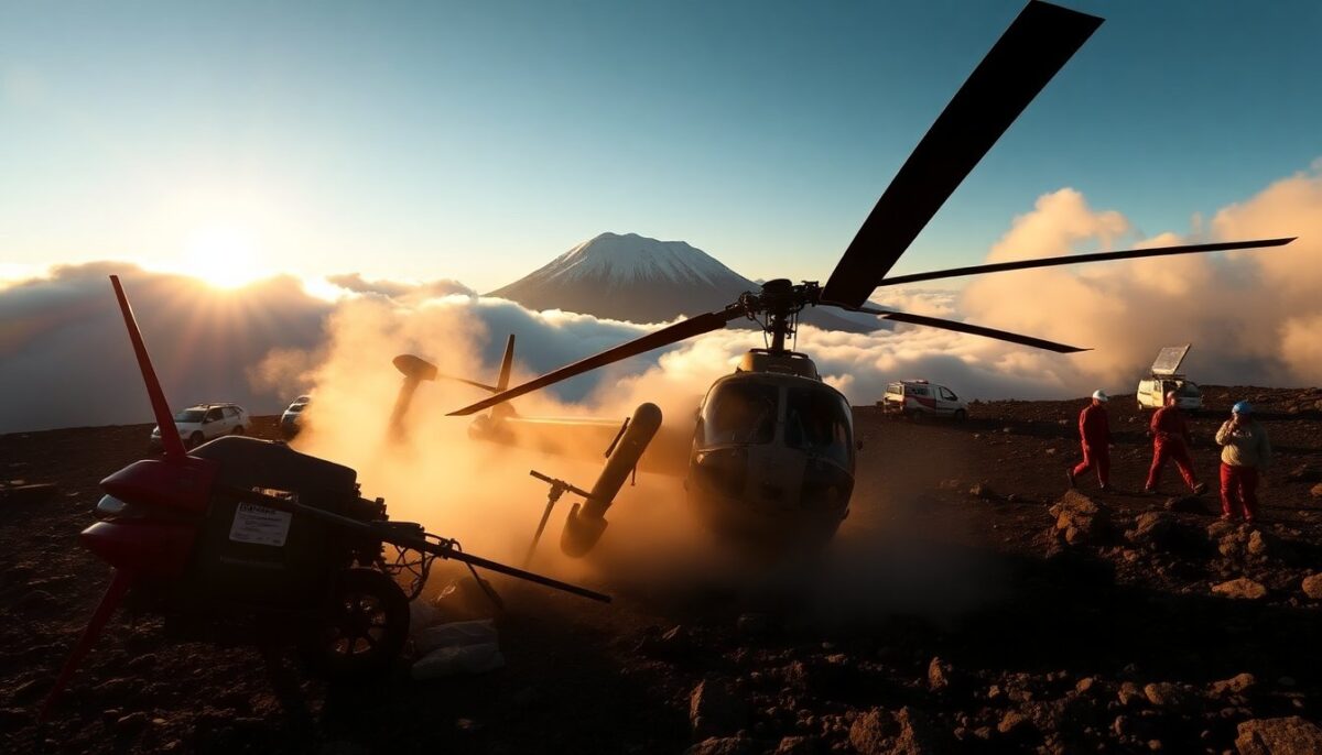 Tragedia aerea sul Monte Kilimanjaro: cinque vittime in un'operazione di soccorso