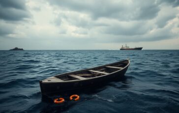 tragedia nel mediterraneo 116 migranti periscono in naufragio 1766590548 364x230