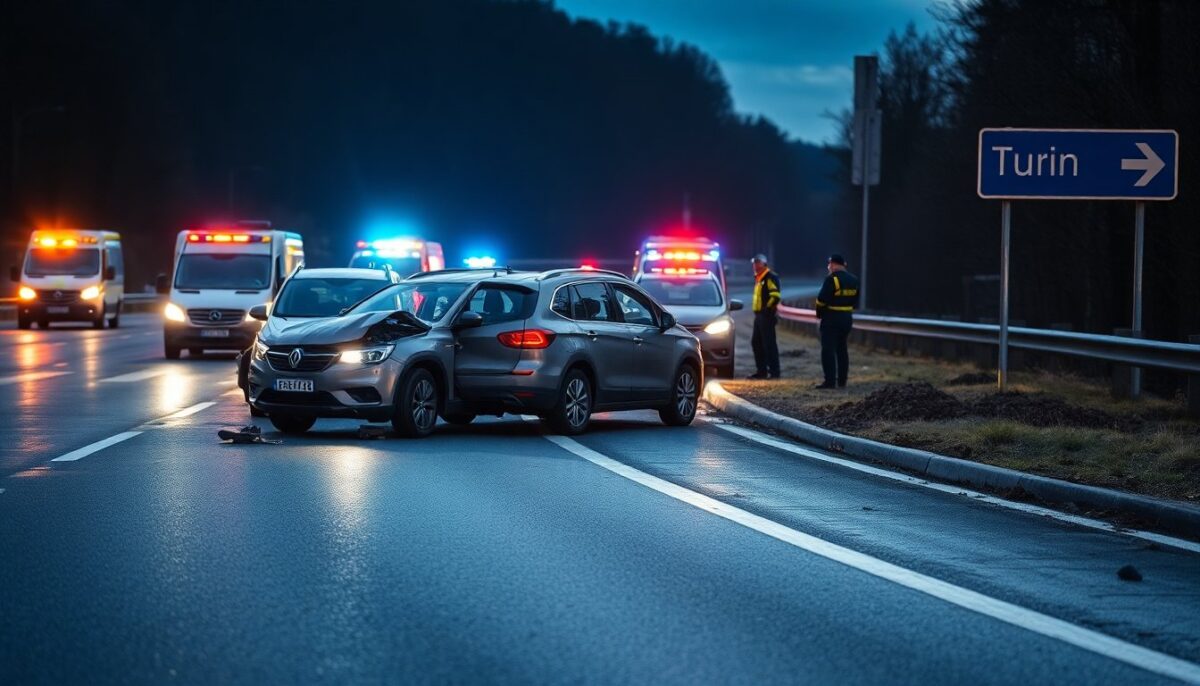Tragico incidente sull'A5 Torino-Aosta: perde la vita una bimba di due mesi
