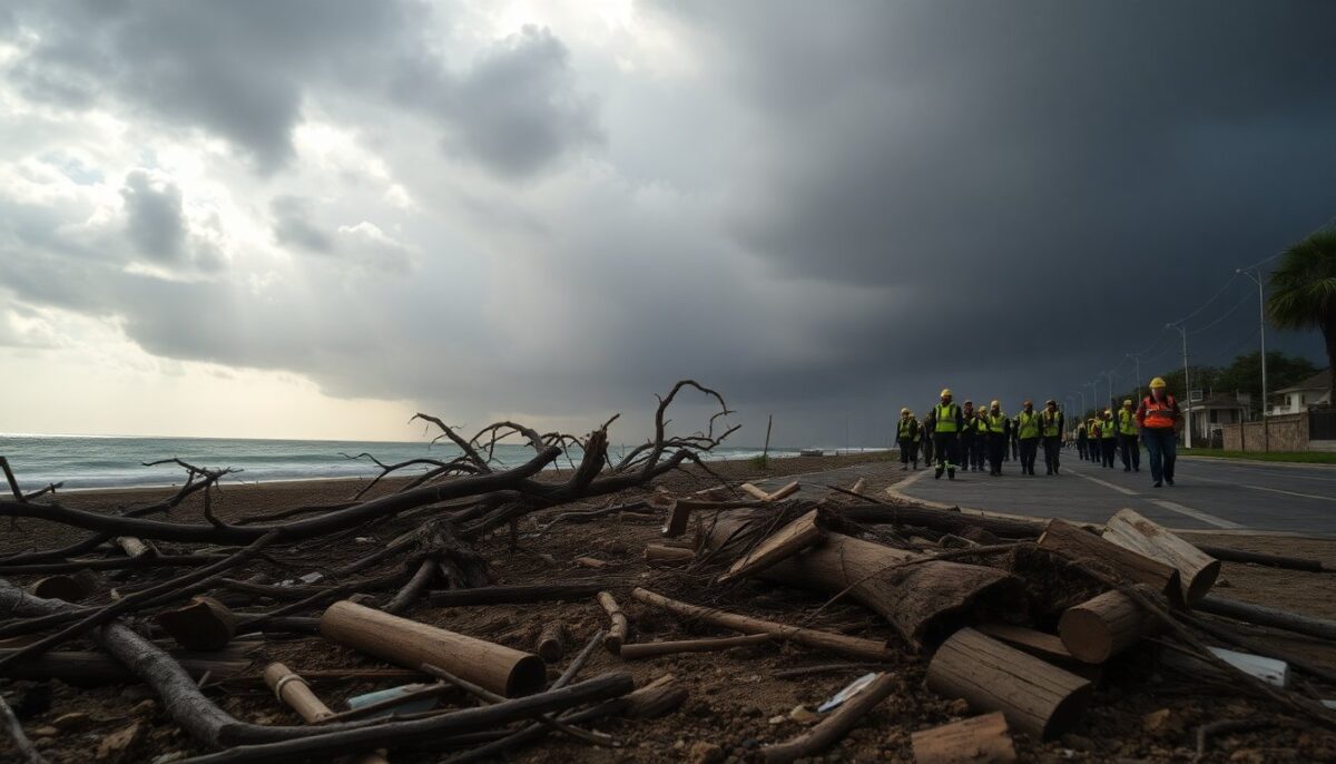Tromba d'aria a Manduria: danni gravi e interventi d'emergenza in corso