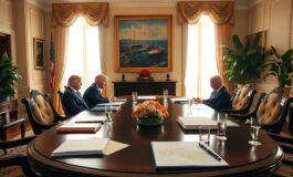 trump e zelenskyy incontro decisivo per la pace dopo il dialogo con putin 1766977479 265x160