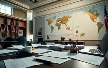 trump ordina il rientro di 30 ambasciatori per promuovere la politica america first 1766494305 364x230