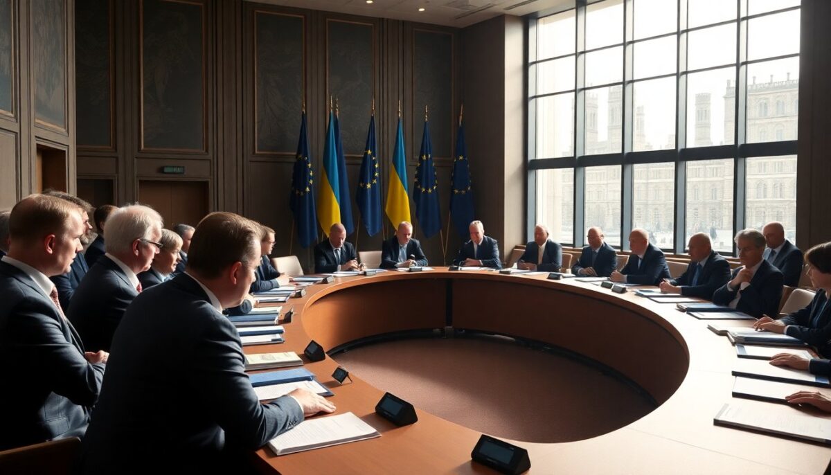 Zelensky a Bruxelles: Incontro Cruciale su Finanziamenti e Accordi di Pace