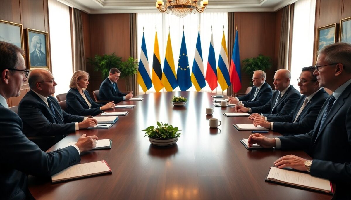 Zelenskyy Sottolinea le Garanzie di Sicurezza Durante i Colloqui di Pace a Berlino