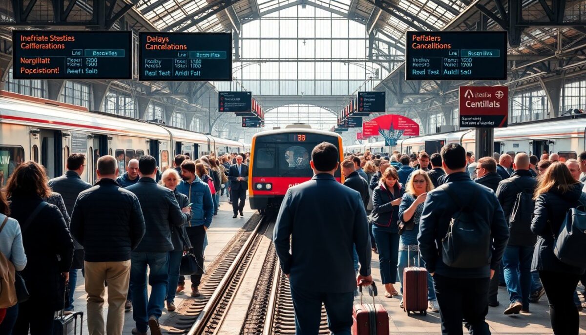 Aggiornamenti sui Treni: Ritardi e Cancellazioni nelle Diverse Linee Ferroviarie