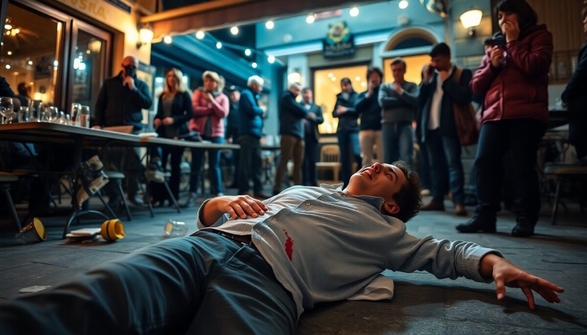 Aggressione a Cascina: Giovane Accoltellato in un Bar, Cosa è Successo?