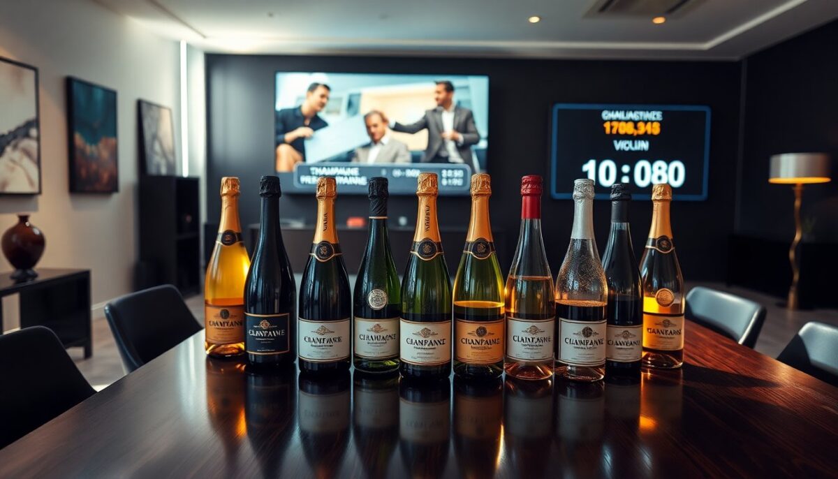 Asta pubblica per champagne e liquori di pregio a Milano