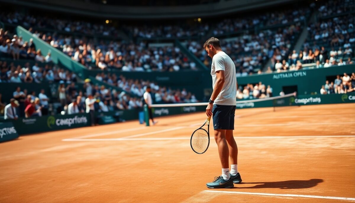 Darderi: Come Affrontare i Problemi di Stomaco Durante gli Australian Open
