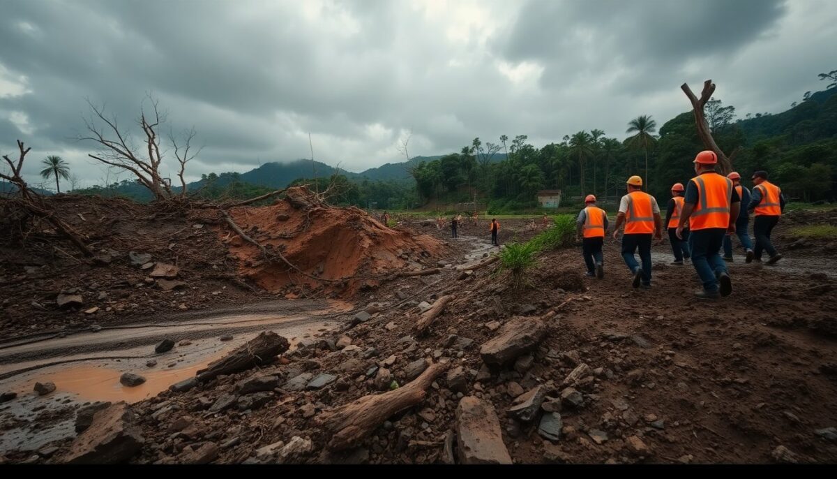 Frana in Indonesia: sette morti e ottantadue dispersi, il bilancio aggiornato
