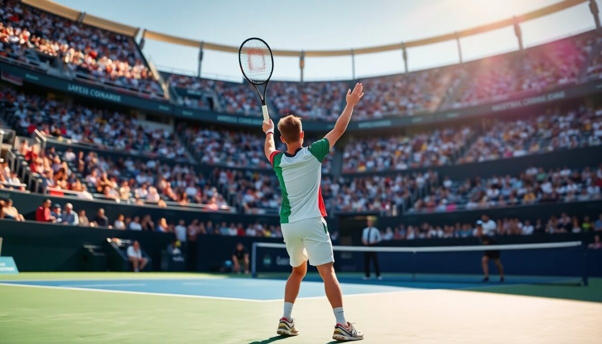 Francesco Maestrelli: il giovane talento italiano che conquista gli Australian Open