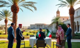 giorgia meloni avvia la missione in asia tappe in oman giappone e corea del sud 1768381603 265x160