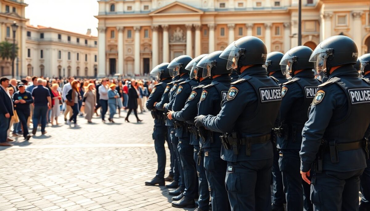Giubileo a Roma: oltre 70.000 agenti per garantire la sicurezza dell'evento