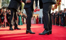 hudson williams e connor storrie brillano sul red carpet dei golden globes 2026 1768205095 265x160