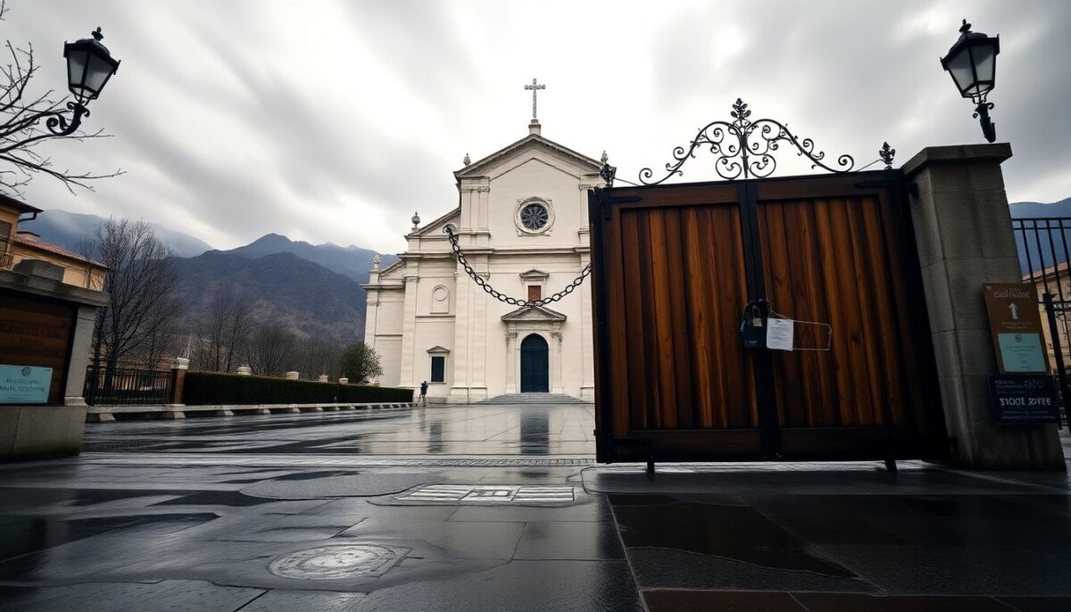 Il Duomo di Carrara chiude per furti e sacrilegio: un evento senza precedenti