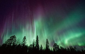 tempesta geomagnetica aurora boreale