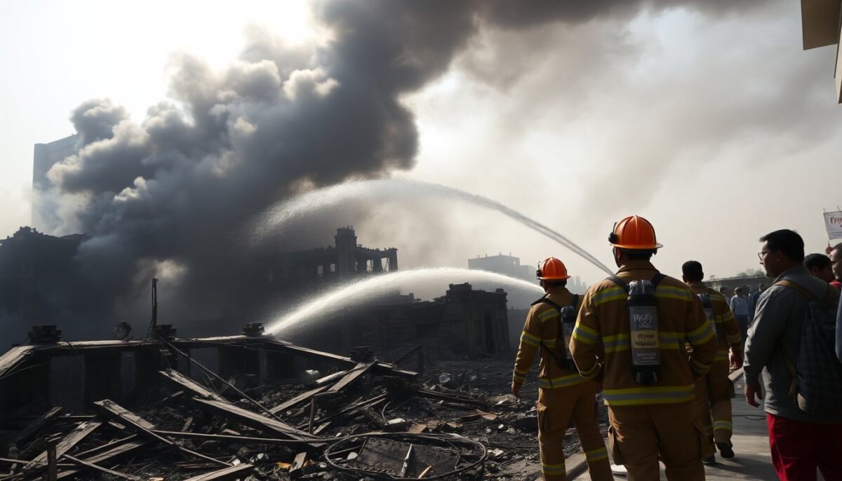 Incendio Devastante a Karachi: 14 Morti e Oltre 50 Dispersi in un Centro Commerciale