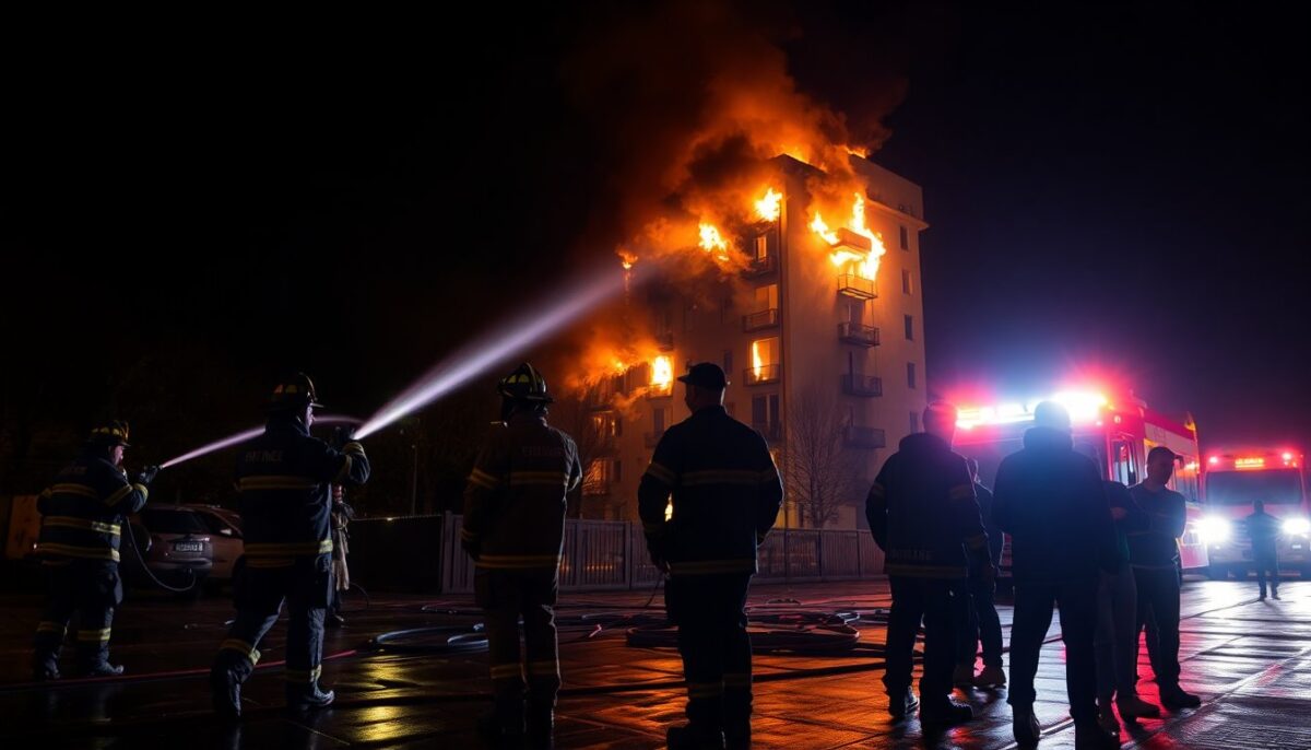 Incendio in un condominio a Verona: due feriti ricoverati in ospedale