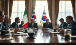 italia pronta a sostenere il consiglio di pace per gaza e a garantire la sicurezza in groenlandia 1768732333 265x160