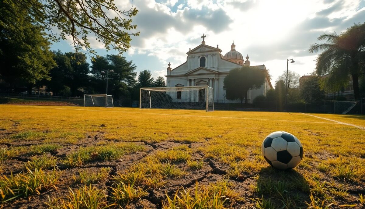 La burocrazia minaccia la chiusura del campetto di calcio a Roma