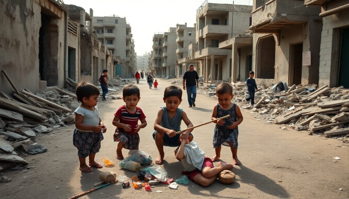 La drammatica condizione dei bambini a Gaza durante il conflitto: una realtà da non ignorare