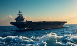 la portaerei lincoln si dirige verso il medio oriente la nuova strategia di trump svelata 1768533832 265x160