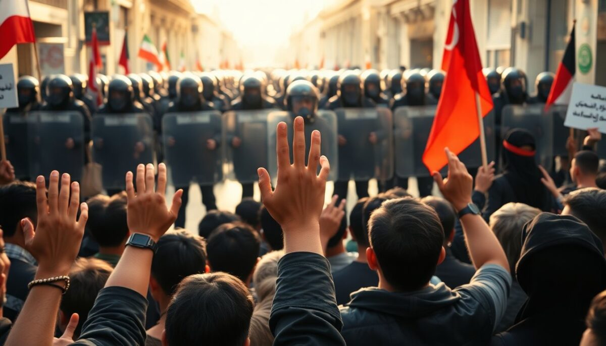 La violenta repressione dei manifestanti in Iran secondo il Parlamento europeo