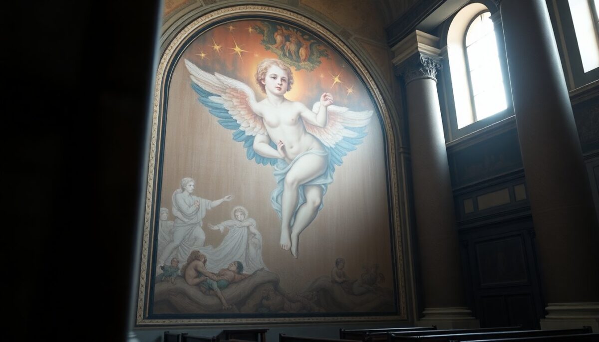 L'affresco di Roma che sembra ritrarre Giorgia Meloni
