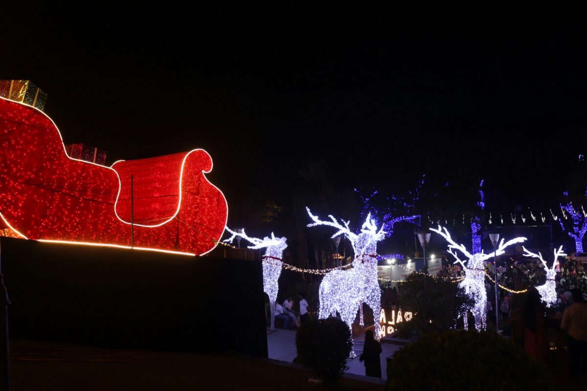 La magia del Natale continua tra arte, natura e tecnologia