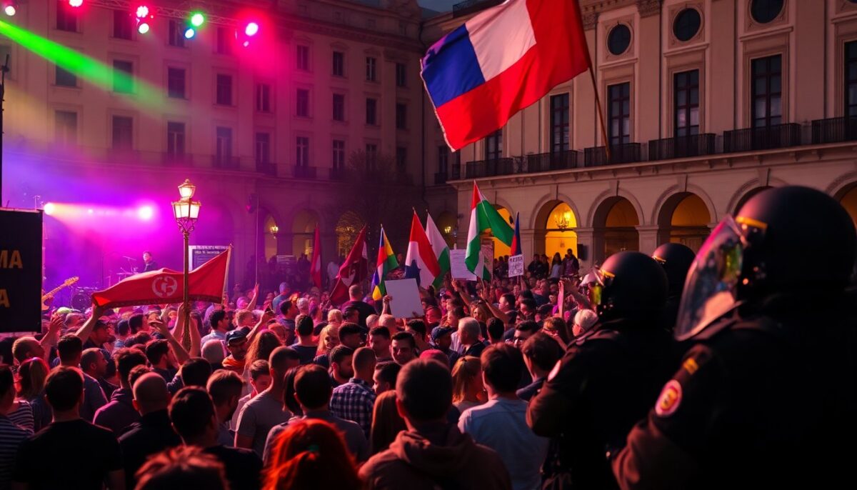 Manifestazione di Askatasuna a Torino: Capodanno tra Tensioni e Musica dal Vivo
