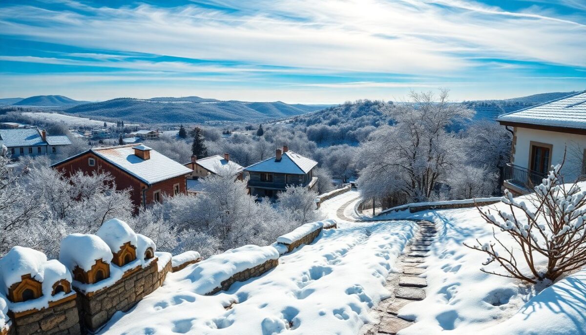 Neve in Sicilia: Maletto e i Monti Imbiancati dalla Fredda Onda Invernale