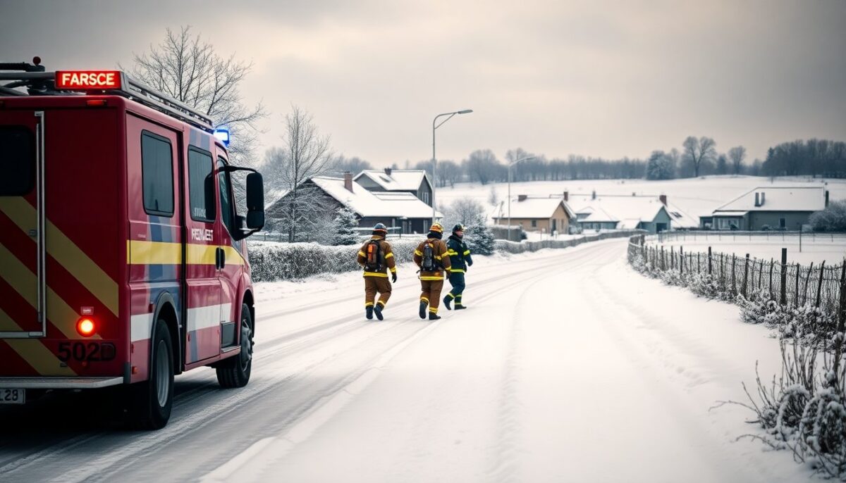 Nevicate nelle Marche: Interventi dei Vigili del Fuoco e Allerta Meteo Aggiornata