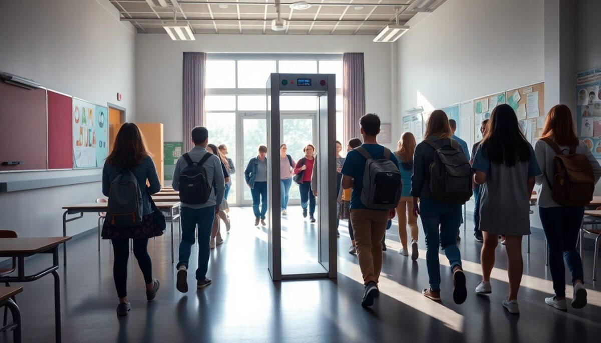 Rilevatori di metalli nelle scuole italiane: una soluzione contro la violenza giovanile