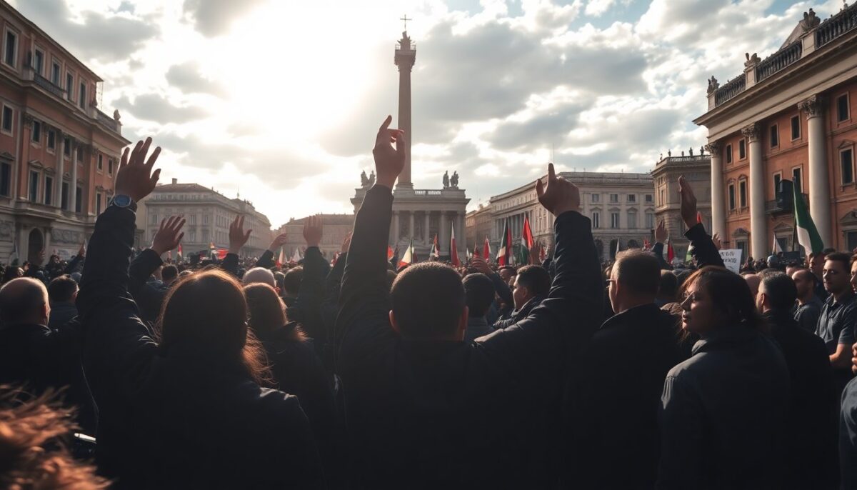Ritorno della violenza politica a Roma: Commemorazioni di Acca Larentia sotto la lente