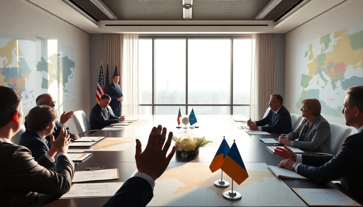 Sicurezza in Ucraina: Unione tra Stati Uniti ed Europa per una Difesa Forte