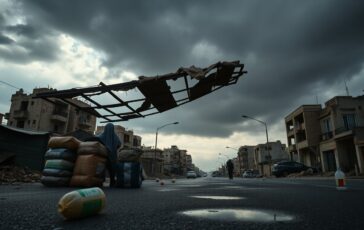 situazione disperata a gaza con il divieto di aiuti umanitari e maltempo imminente 1767255728 364x230