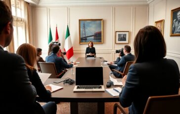 strategia italiana per lartico la conferenza di giorgia meloni su sviluppo e collaborazione 1767973086 364x230