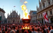 accensione del braciere olimpico e gala di lusso a milano un evento imperdibile 1770344507