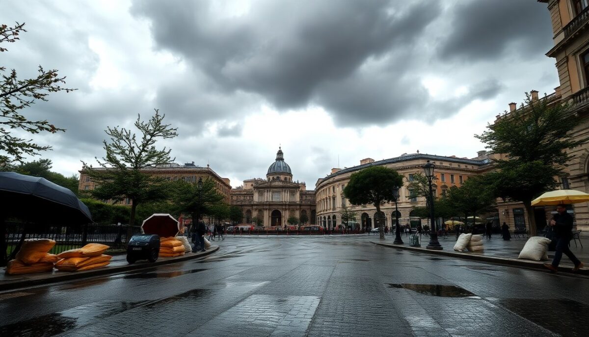Allerta Meteo: Previsioni con Allerta Gialla e Arancione in Diverse Regioni Italiane