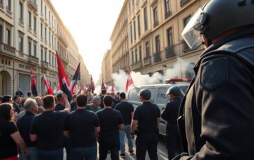 arresti e feriti a torino durante la manifestazione per askatasuna 1769935633 364x230