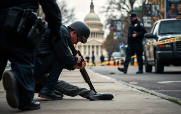 arresto al campidoglio 18enne fermato con fucile carico e casco balistico 1771382374 364x230