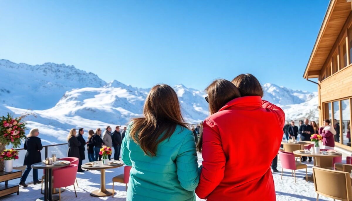 Chiara Ferragni e Giulia De Lellis insieme a Gstaad per evento Guess