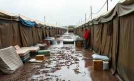 crisi umanitaria a gaza tende allagate insufficienza di aiuti e richieste di evacuazione medica 1771942997 265x160