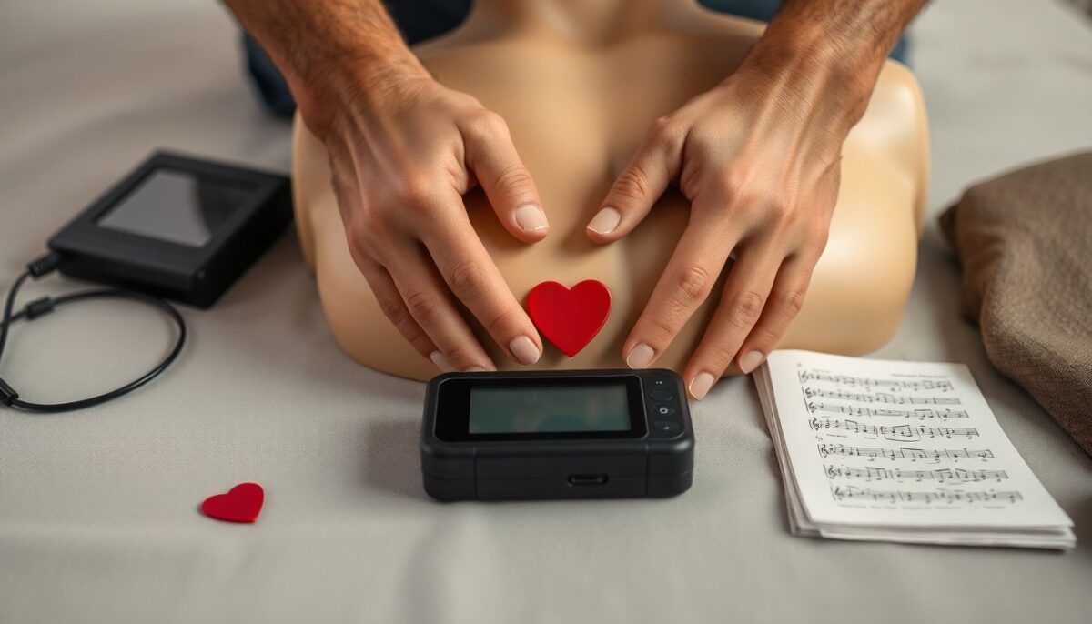 da cuore a cuore, l'inno che diffonde il massaggio cardiaco e l'uso del defibrillatore