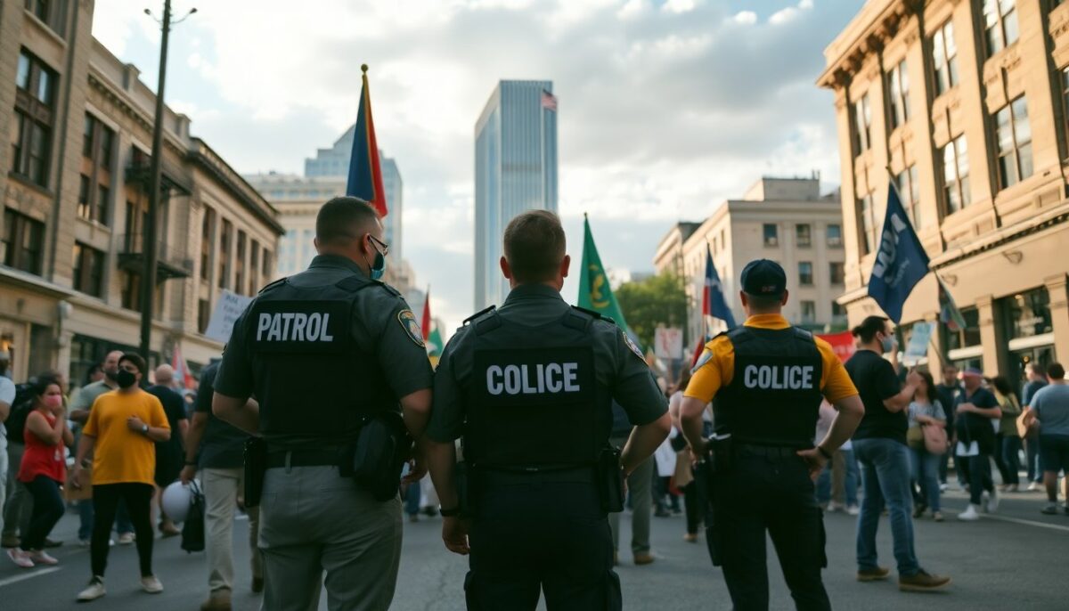Decisions of Trump on federal agents in democratic cities during protests