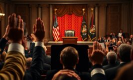 discorso sullo stato dellunione di trump rivendicazioni espulsione e tensioni 1771991402 265x160