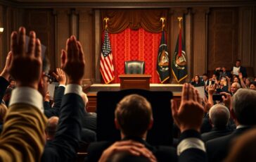 discorso sullo stato dellunione di trump rivendicazioni espulsione e tensioni 1771991402 364x230