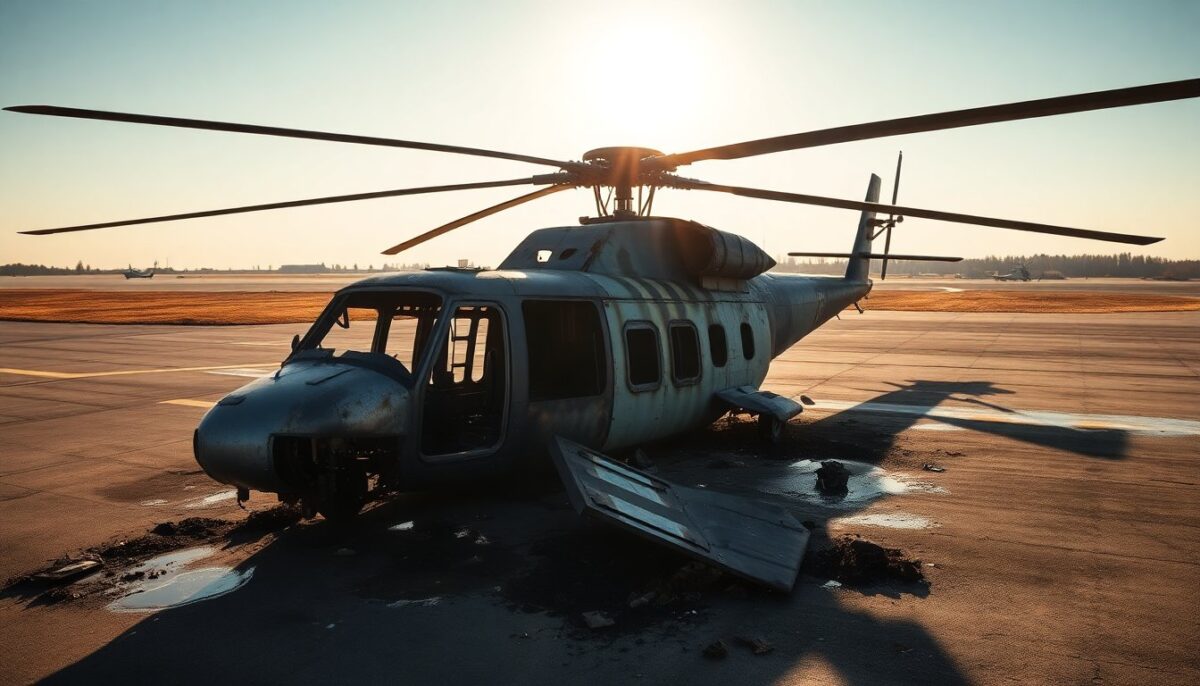 Due minorenni condannati per aver dato fuoco a un Mi-8 nel distretto militare di Omsk