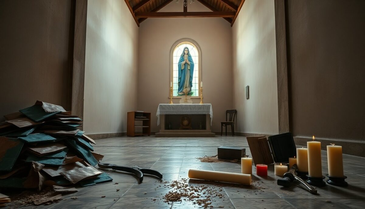 Furto di rame al santuario di Copiano: danni, indignazione e richieste di aiuto